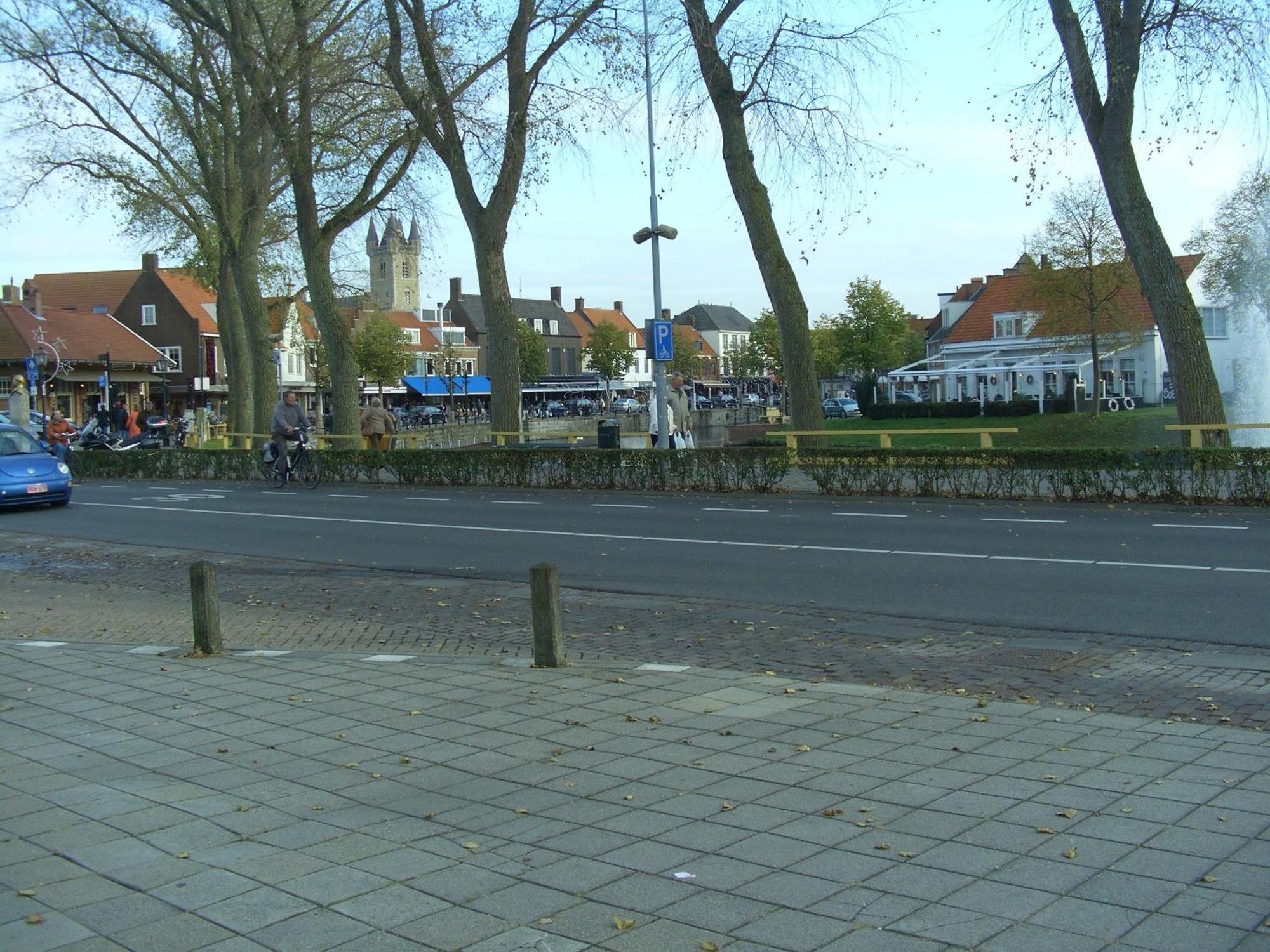 Hotel Sanders De Paauw Слёйс Экстерьер фото
